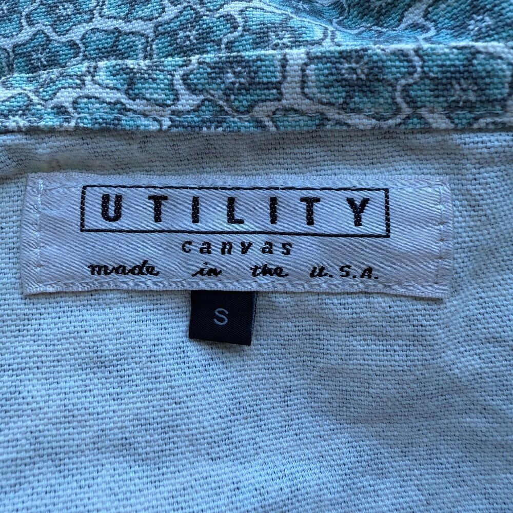 Utility Canvas Floral Skirt Size Small - Picture 6 of 8